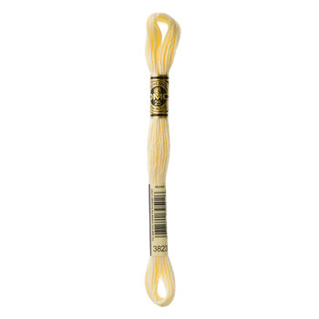 DMC 3823 Ultra Pale Yellow - 6 Strand Embroidery Floss