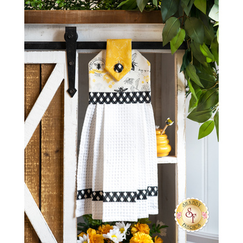  Hanging Towel Kit - Honey Bee - White
