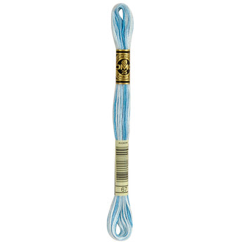 DMC 121 Variegated Delft Blue 6 Strand Embroidery Floss