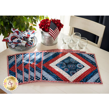  Quilt As You Go Casablanca Placemats - Land That I Love - Makes 6