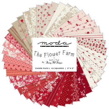 The Flower Farm  Charm Pack by Bunny Hill Designs for Moda Fabrics