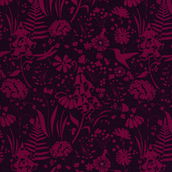 Wild Meadow 43132-17 Prune by Sweetfire Road for Moda Fabrics