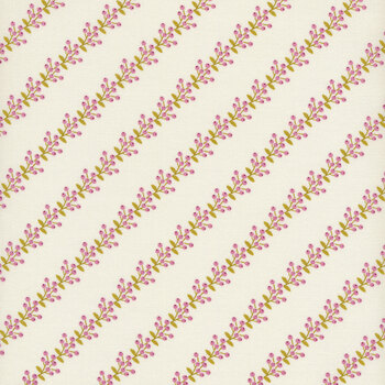 Floral Cotton Fabric by the Yard Wild Meadow Berry Bramble Sweet Pea  Sweetfire Road for Moda 43137-16 