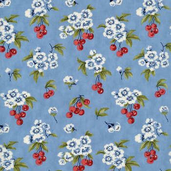 Isabella 14941-14 Sky Blue by Minick & Simpson for Moda Fabrics