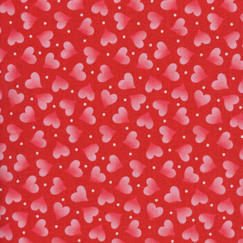 Be Mine 478-82 Red by Jane Alison for Henry Glass Fabrics