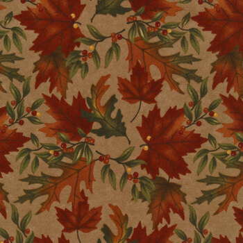 Fall Melody Flannels 6901-17F Tawny by Holly Taylor for Moda Fabrics