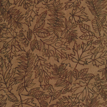 Fall Melody Flannels 6904-17F Tawny by Holly Taylor for Moda Fabrics