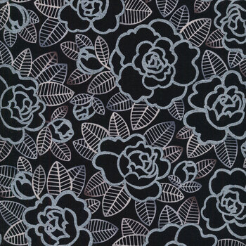Silverstone 21431-181 Onyx by Wishwell for Robert Kaufman Fabrics