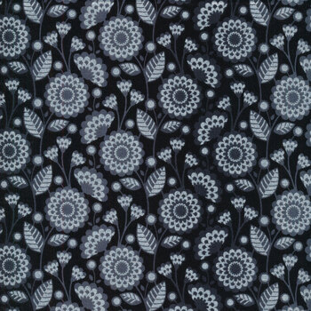 Silverstone 21433-181 Onyx by Wishwell for Robert Kaufman Fabrics