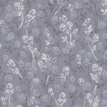 Silverstone 21434-186 Silver by Wishwell for Robert Kaufman Fabrics
