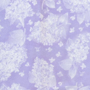 Elizabeth Flannel 19895-23 Lavender by Debbie Beaves for Robert Kaufman Fabrics