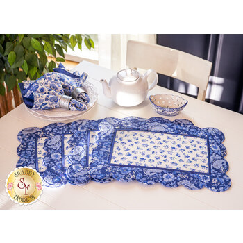  Scalloped Placemats Kit - Summer Breeze - Makes 4