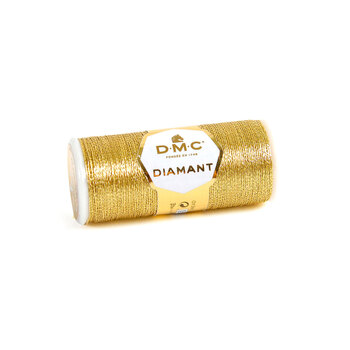 DMC Diamant Metallic Needlework Thread - Light Gold #380-D3821