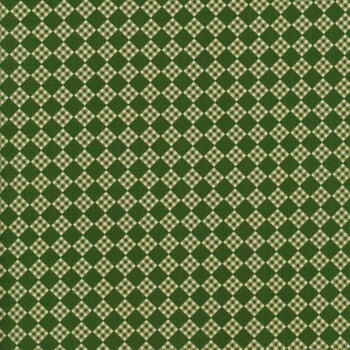 Lucky Charms A-409-G Green Plaid by Andover Fabrics