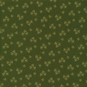 Lucky Charms A-410-G Green Shamrock by Andover Fabrics