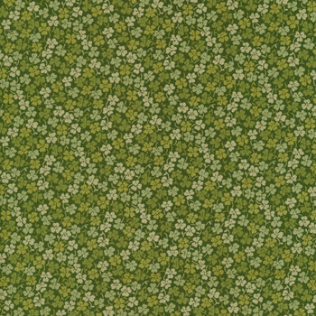 Lucky Charms A-414-G Green Clover Field by Andover Fabrics