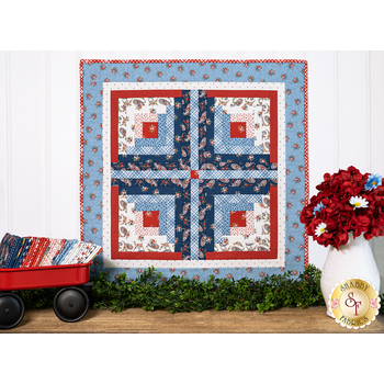 Log Cabin Wall Hanging Kit - Belle Isle