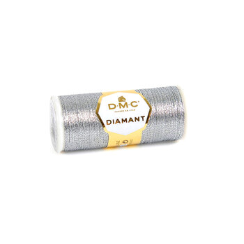 DMC Diamant Metallic Needlework Thread - Silver #380-D415