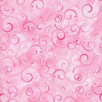 Pearl Splendor 12707P-23 Flamingo Pink by Kanvas Studio for Benartex