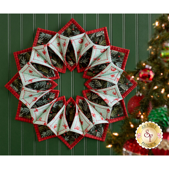  Fold'n Stitch Wreath Kit - Cheer & Merriment