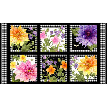 In Bloom 33879-913 Craft Panel Multi by Wilmington Prints