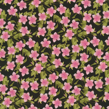 In Bloom 33884-937 Small Floral Pink by Wilmington Prints
