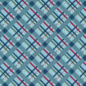 Forget-Me-Not 53010-6-Sky by Windham Fabrics