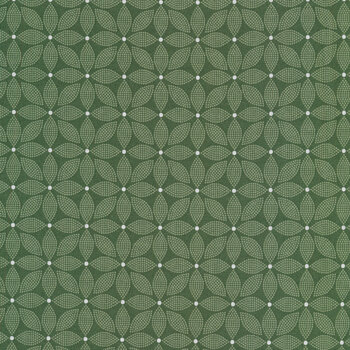 Forget-Me-Not 53012-12-Olive by Windham Fabrics