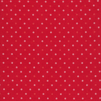 Forget-Me-Not 53014-11-Red by Windham Fabrics