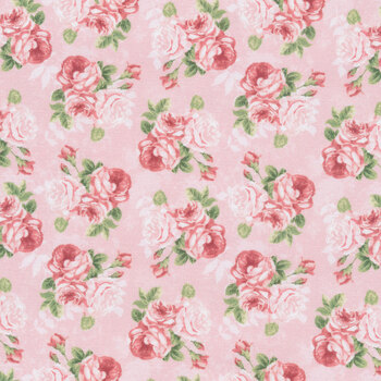 Wish You Were Here 53367-4 Rose by Whistler Studios for Windham Fabrics