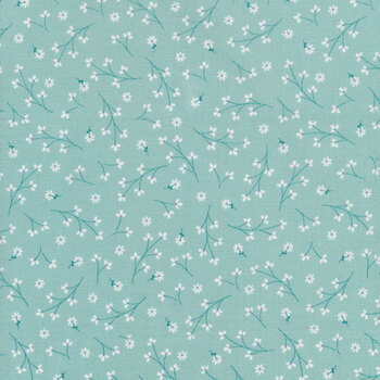 Pretty Petals 8260-Q Aqua by Maywood Studio