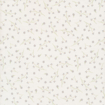 Pretty Petals 8260-W2 White by Maywood Studio