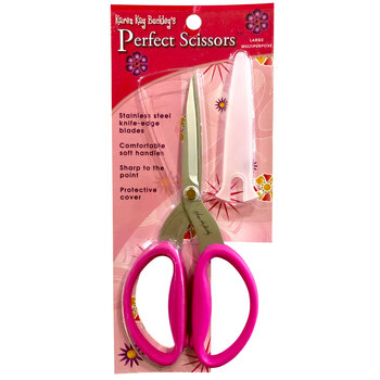 Karen Kay Buckley Perfect Scissors - 7-1/2 Inch - Pink
