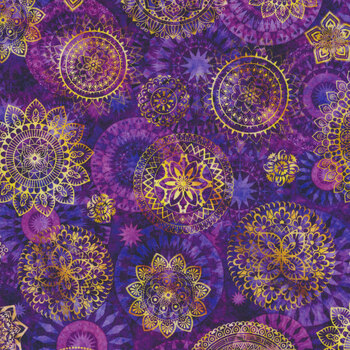 Eclectica 29194-V Medallions by Dan Morris for Quilting Treasures Fabrics