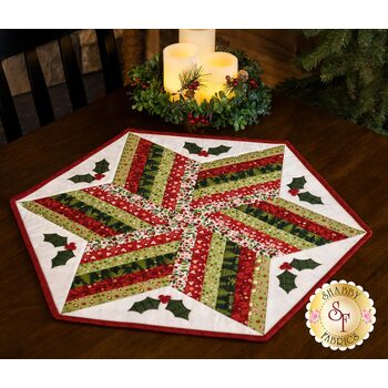 60 Degree Diamond Table Topper - Hustle and Bustle - SAMPLE