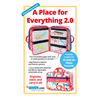 A Place for Everything 2.0 Pattern - By Annie