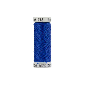 Sulky 12 wt Cotton Thread #1076 Royal Blue - 50 yds