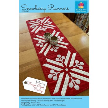 Snowberry Runners - Pattern