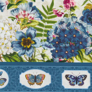 Something Blue DP25076-11 Ombre by Tina Higgins for Northcott Fabrics