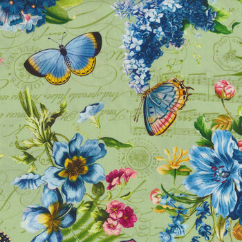 Something Blue DP25079-72 by Tina Higgins for Northcott Fabrics