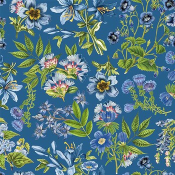 Something Blue 25084-42 by Tina Higgins for Northcott | Shabby Fabrics