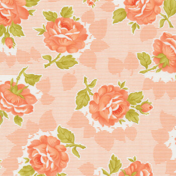 Cinnamon & Cream 20450-11 Peach by Fig Tree & Co. for Moda Fabrics REM