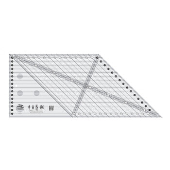 Creative Grids 45 Degree Diamond Dimensions Quilt Ruler - #CGREU2