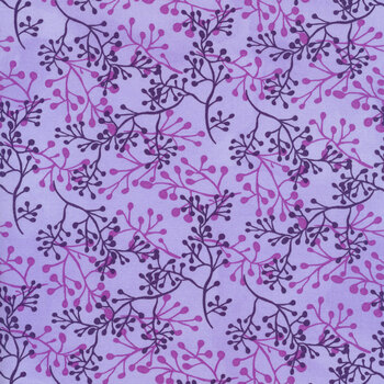 Pansy's Posies 48724-23 Lavender by Robin Pickens for Moda Fabrics
