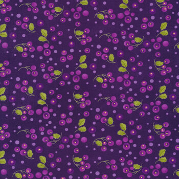 Pansy's Posies 48723-15 Amethyst by Robin Pickens for Moda Fabrics