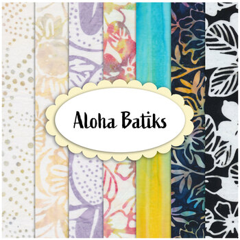 Aloha Batiks  7 FQ REM Set - Moda Fabrics - 7pcs #2