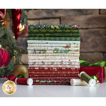 Countdown to Christmas  20 FQ Set by Henry Glass Fabrics