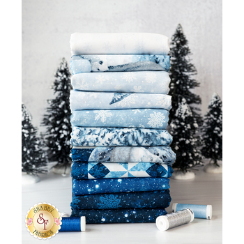 Father Christmas  11 FQ Set by Northcott Fabrics
