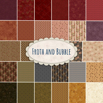 Froth and Bubble  28 FQ Set by Janet Rae Nesbitt for Henry Glass Fabrics