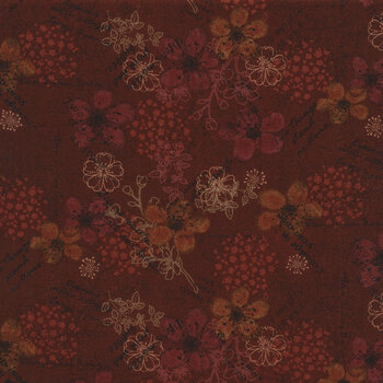 Froth and Bubble 2925-88 Red by Janet Rae Nesbitt for Henry Glass Fabrics
